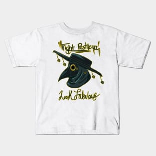 Dark Fab Plague Doctor Kids T-Shirt